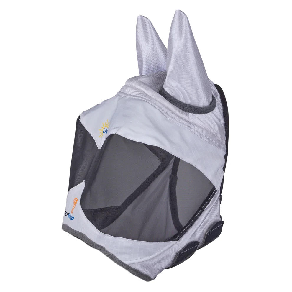 Picture of Shires Flyguard Pro Sun Shade Fly Mask with Ears,  UV Protection