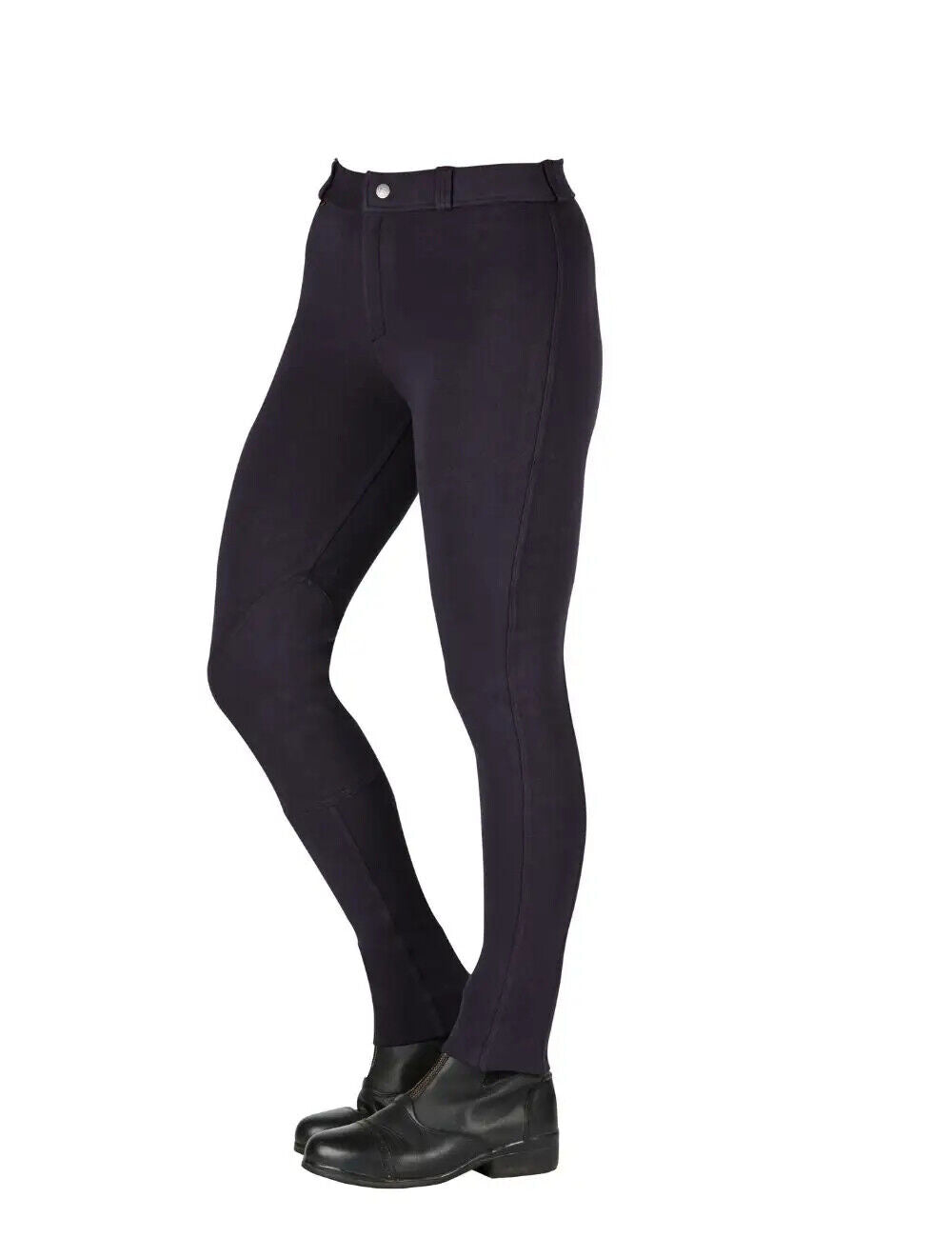 Picture of SAXON Girls WARM UP COTTON JODHPURS II, Childs, 4 Colour Options.