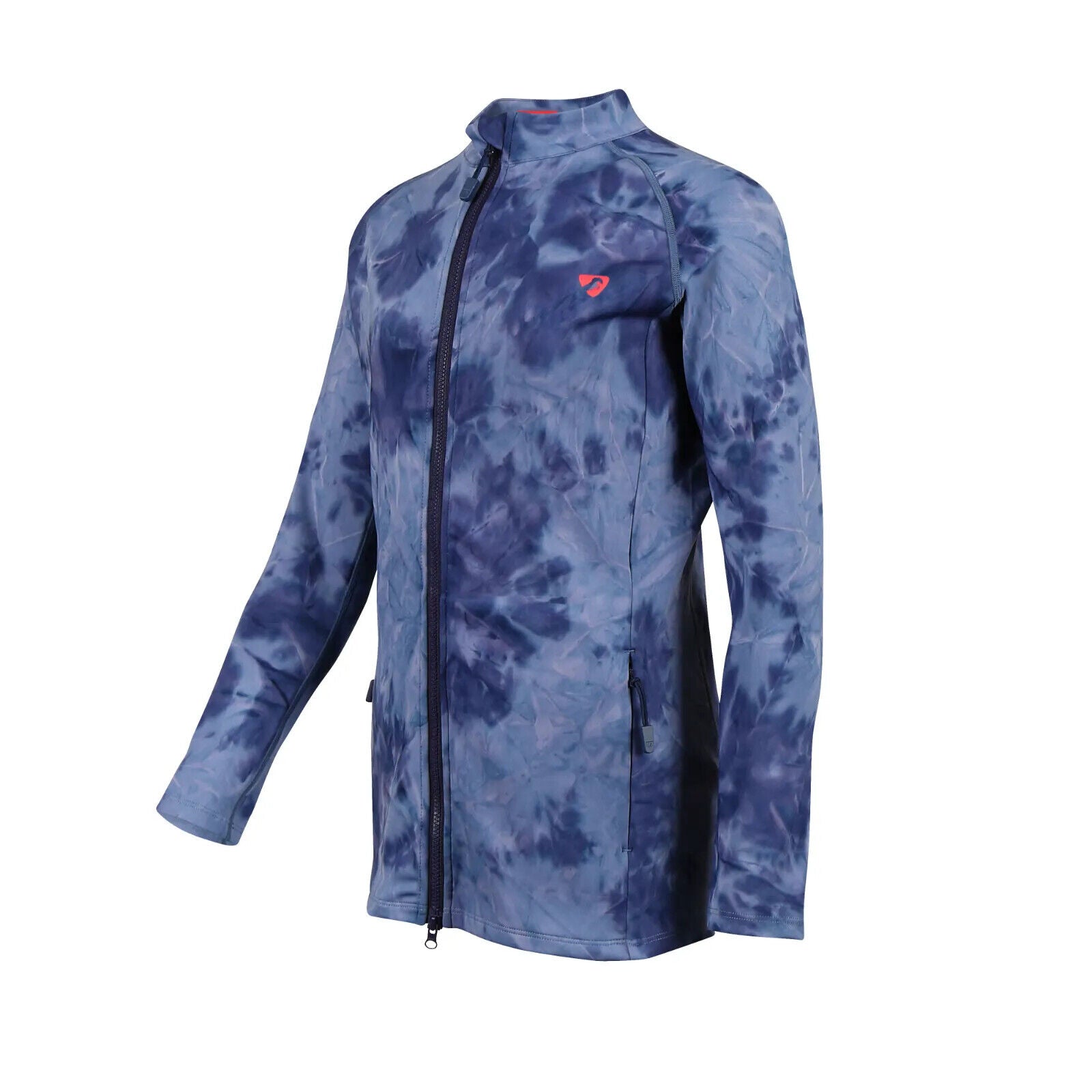 Picture of Shires Aubrion Young Riders Non-Stop Jacket, Top, Childs, Navy Tie Dye Ages 7-14