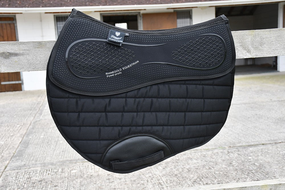 Picture of Rhinegold Silicone Top Memory Foam Interchangeable Saddle Pad, Pony,Cob,Full