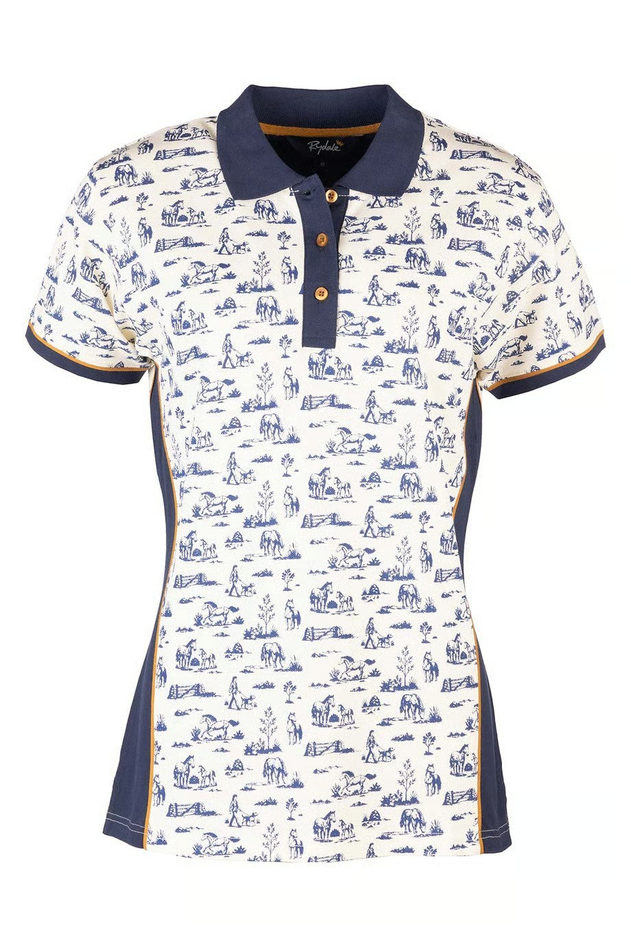 Picture of Rydale Ladies Equestrian Polo Shirt ,  6 Colour Options