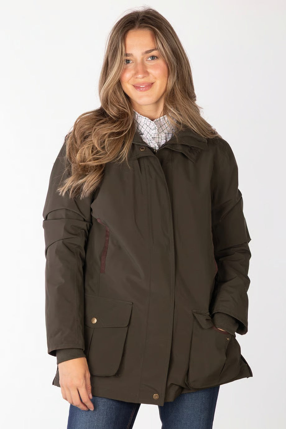 Picture of Rydale Ladies Fleece Lined Dry Coat - Lady Gembling, 2 Colour Options,