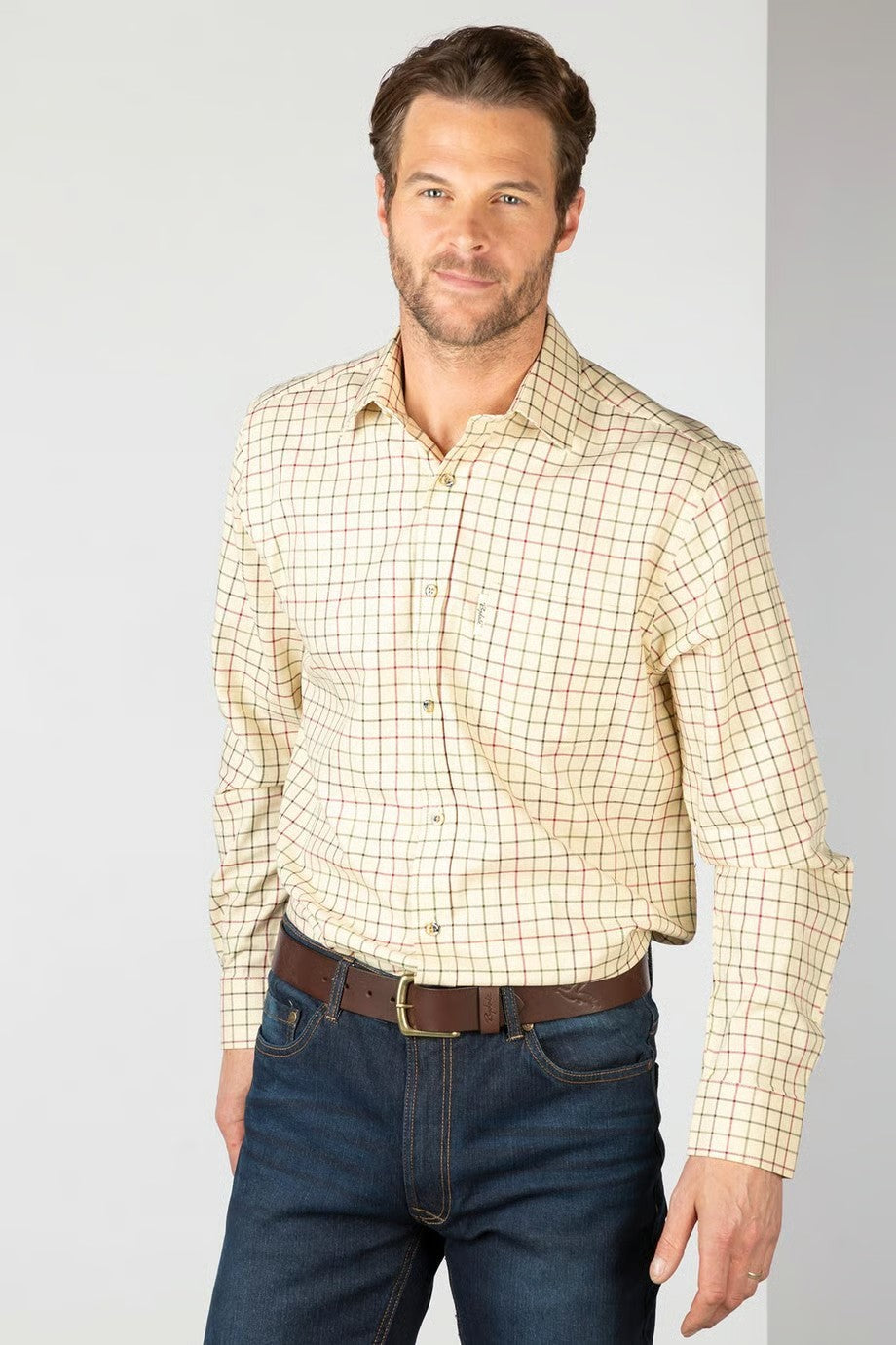 Picture of Rydale Men's Country Long Sleeved Check Shirt - Gransmoor, 2 Colours