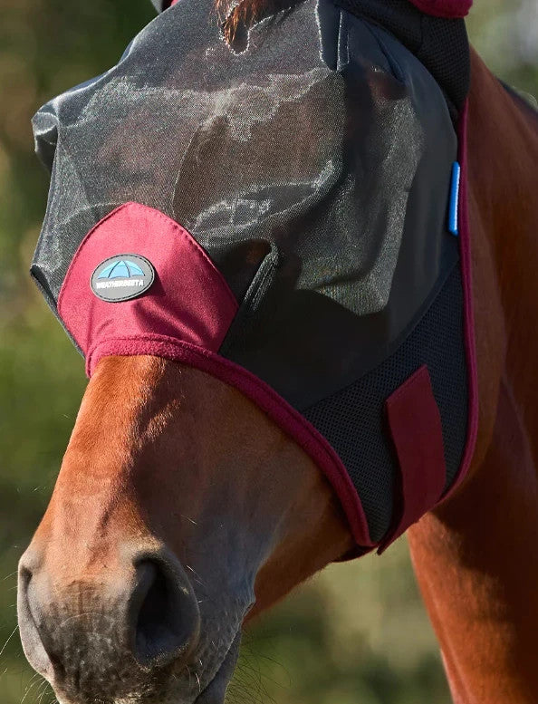 Picture of WeatherBeeta ComFiTec Fine Mesh Fly Mask, 2 Colours, UV Protection