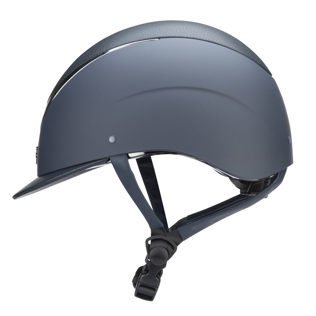 Picture of Shires Karben Emory Ellipse SP Horse Riding Hat, Black  Navy, Dial System PAS015