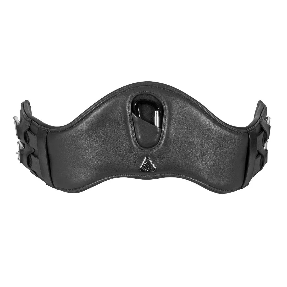 Picture of Shires Velociti Lusso Dressage Girth, Black / Havana, 18" - 30"