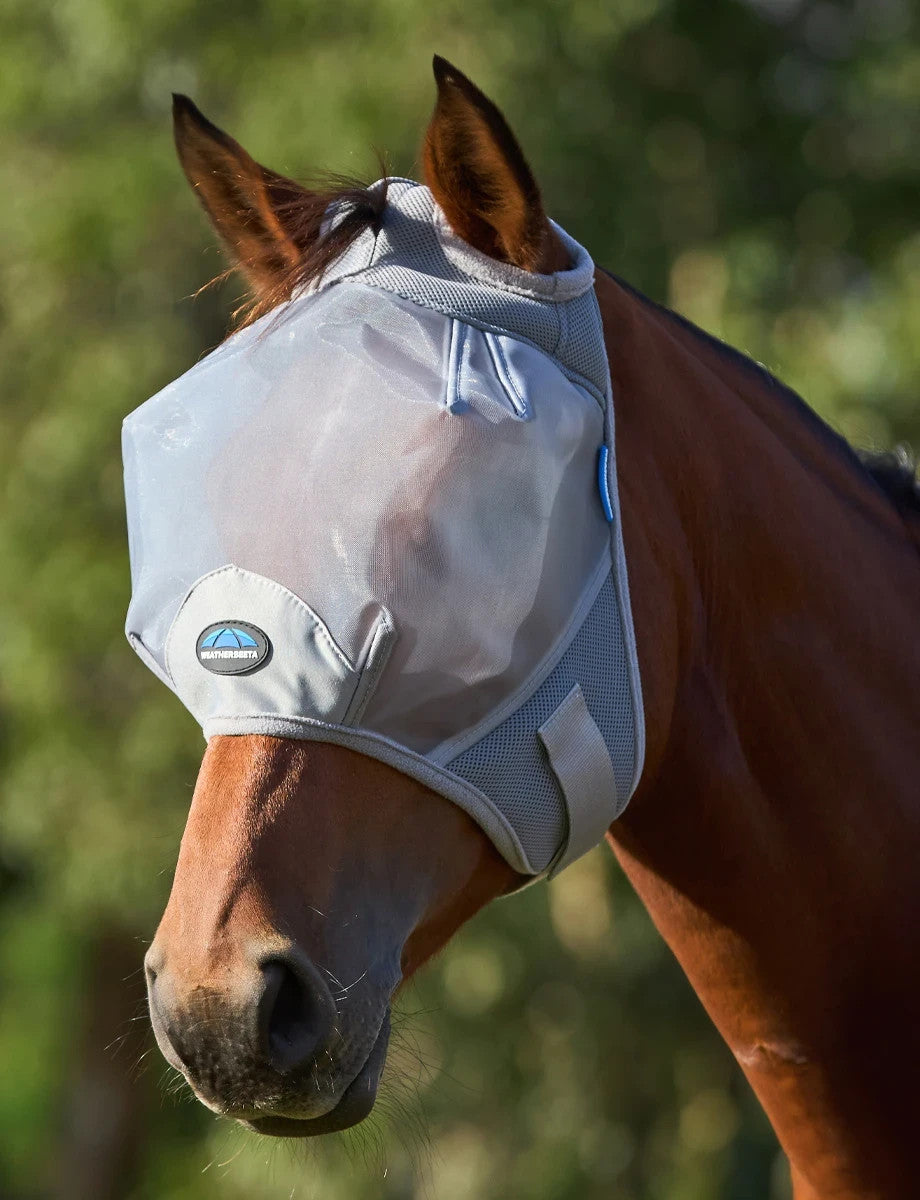 Picture of WeatherBeeta ComFiTec Fine Mesh Fly Mask, 2 Colours, UV Protection