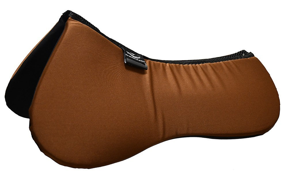 Picture of Rhinegold Memory Foam Half Pad With Ventilated 3D Mesh Spine, Pony,Cob,Full