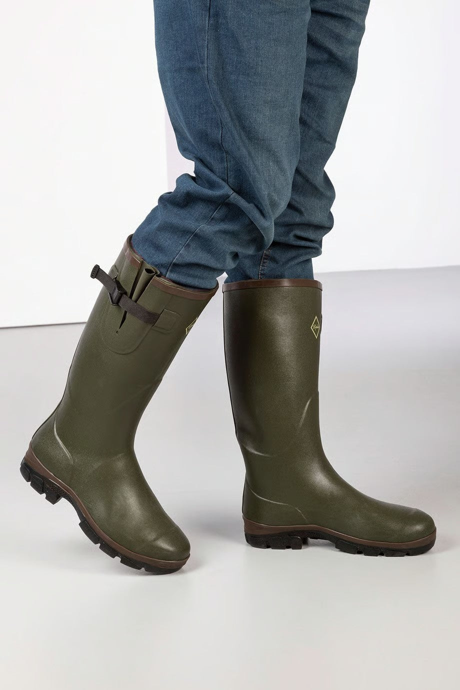 Picture of Rydale Men's Neoprene Lined Wellington Boots - Lisset, Sizes UK 4-12,  2 Colours