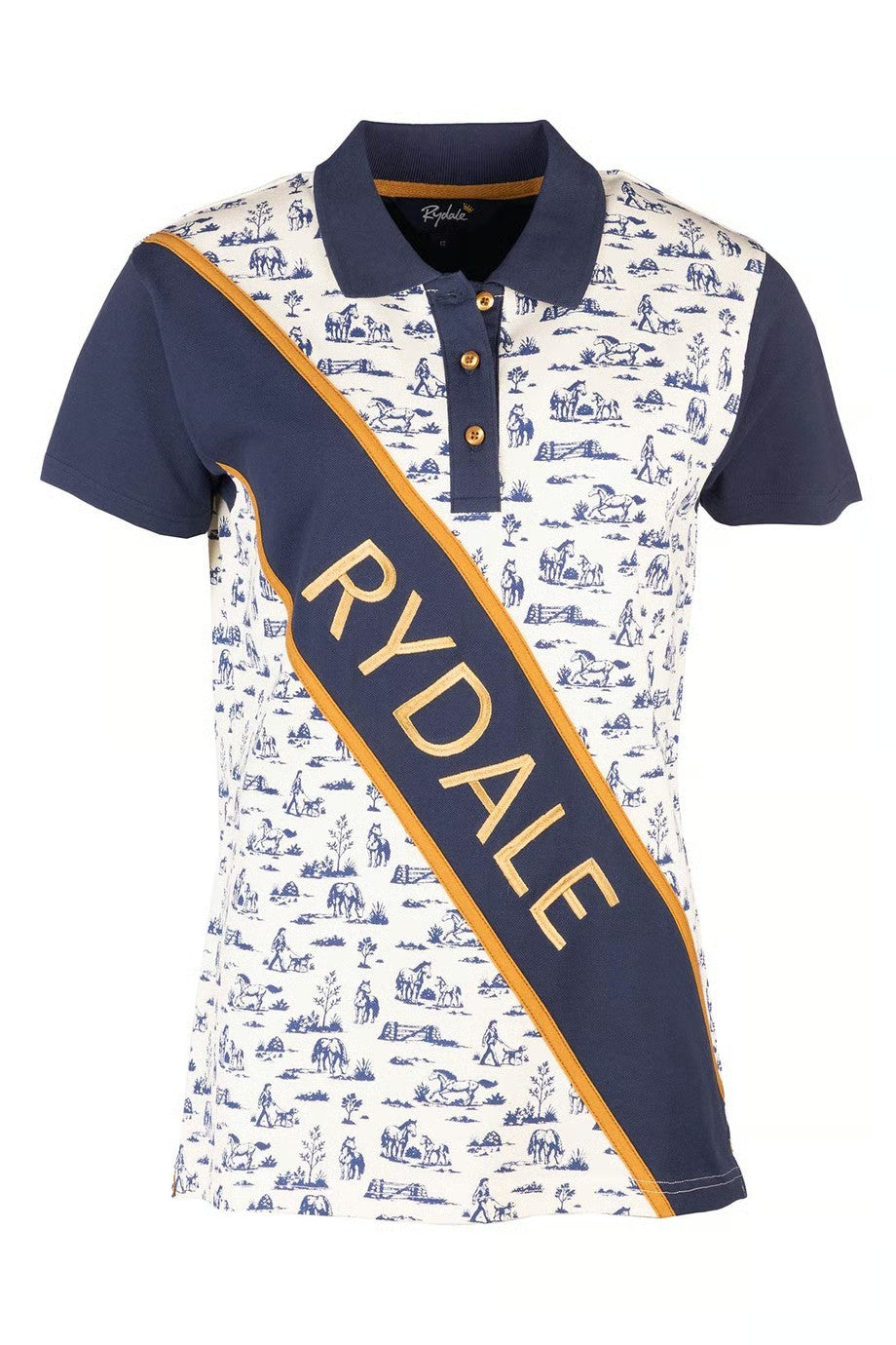 Picture of Rydale Ladies Equestrian Polo Shirt ,  6 Colour Options