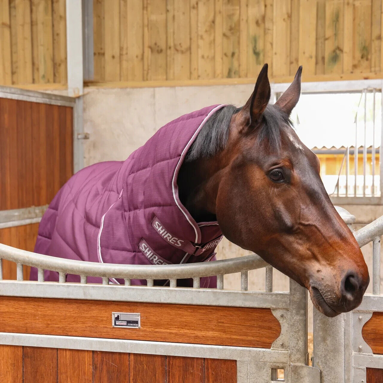 Picture of Shires Tempest Original 300G Heavyweight Combo Full Neck Horse Stable Rug, 4-7'3