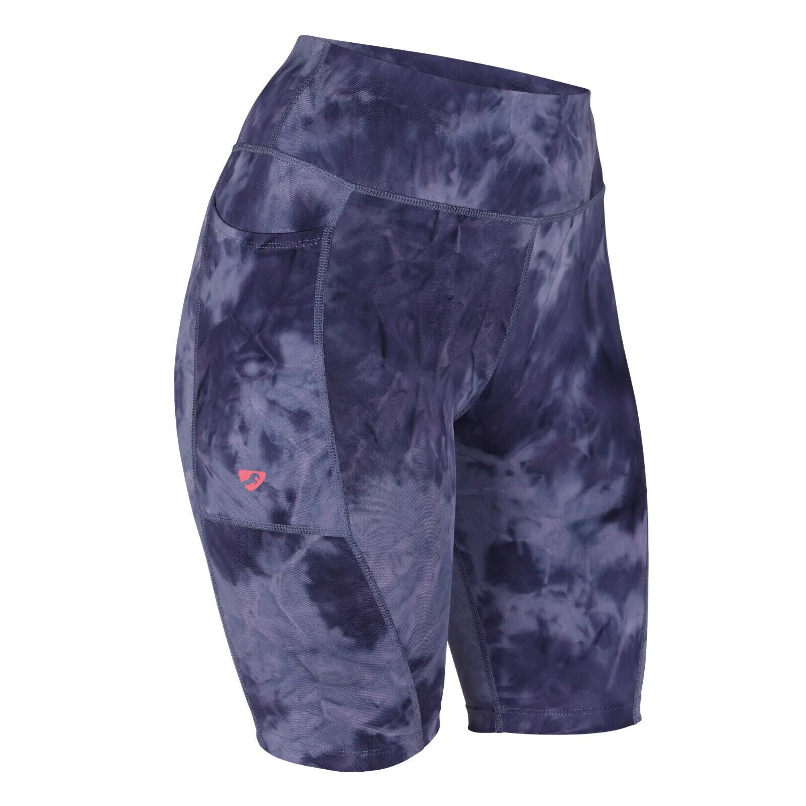Picture of Shires Aubrion Ladies Non-Stop Shorts, Womens, XXS-XXXL, Navy Tie Dye