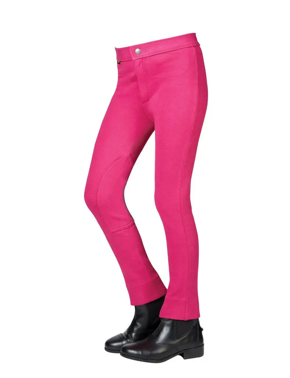 Picture of SAXON Girls WARM UP COTTON JODHPURS II, Childs, 4 Colour Options.