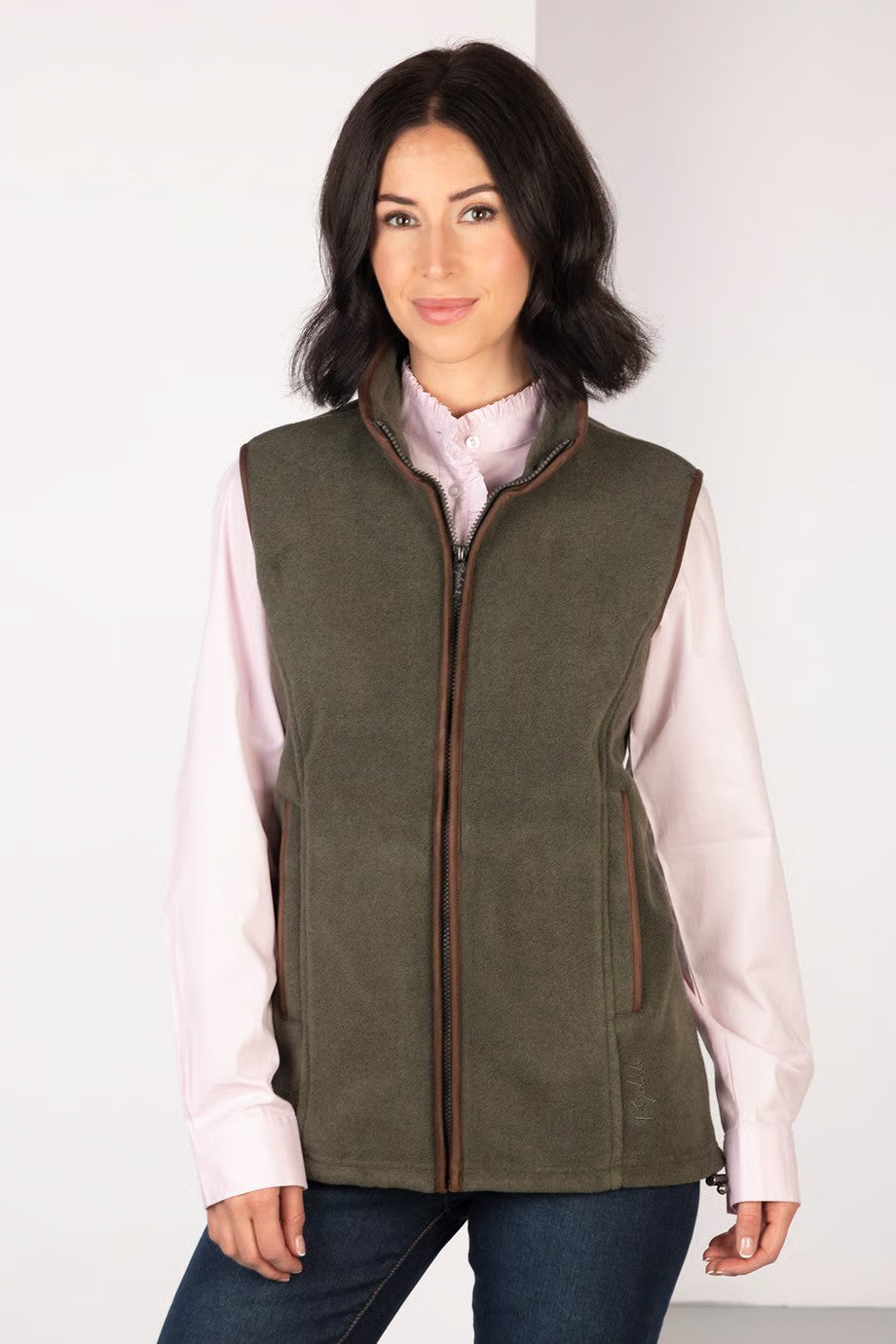 Picture of Ladies Premium Fleece Waistcoat - Huggate, 6 Colour Options