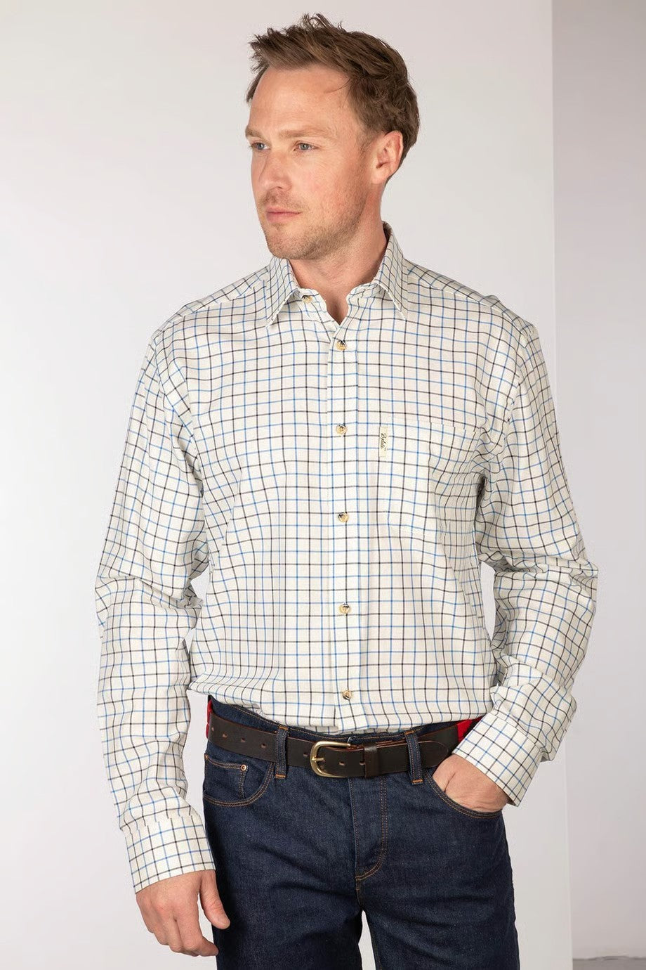 Picture of Rydale Men's Long Sleeved Country Shirt - Lockington, 2 Colours