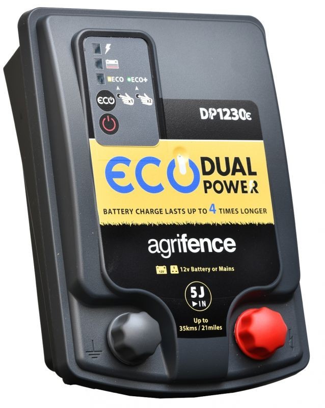 Picture of Agrifence DP1230 Eco Dual Power Electric Fence Energiser, 5J.