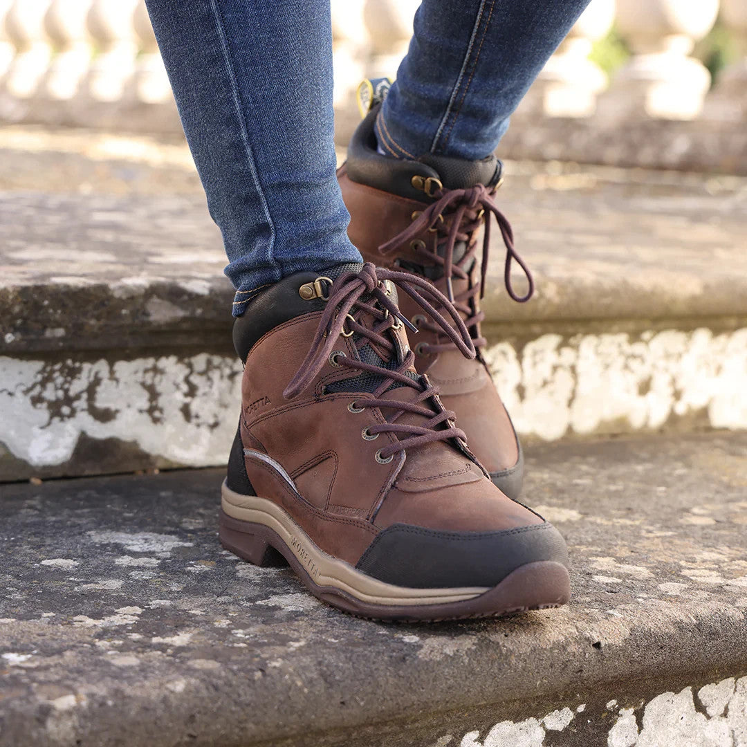 Picture of Shires Moretta Eleonora XGRIP Boots, Waterproof, Riding/Yard Boots, Brown