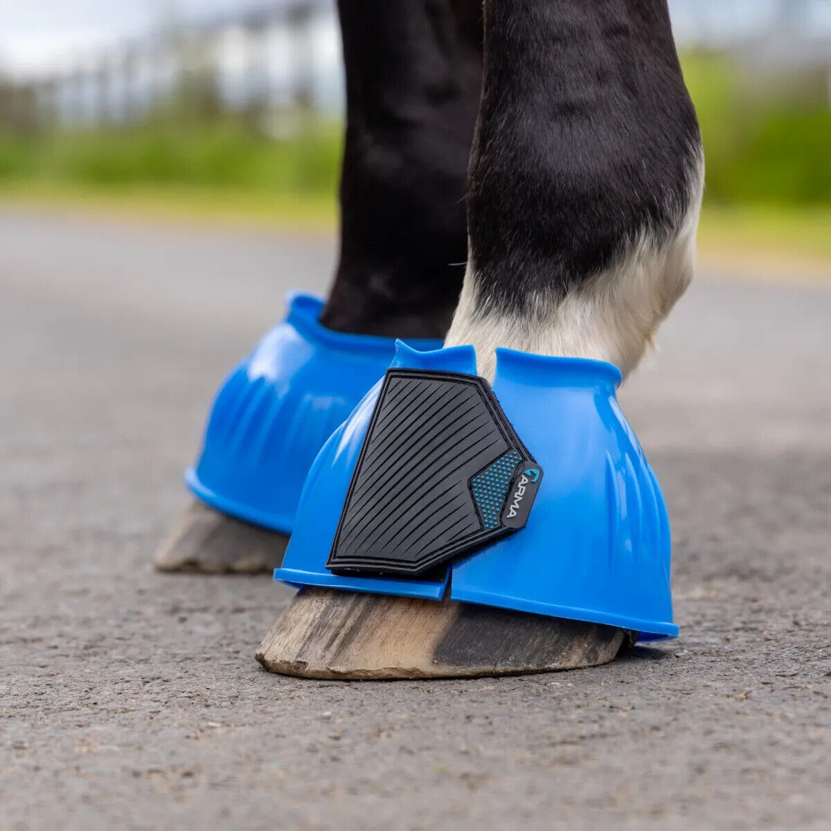 Picture of Shires Arma Gloss Horse/Pony Over Reach Boots, 4 Sizes, 9 Colours.