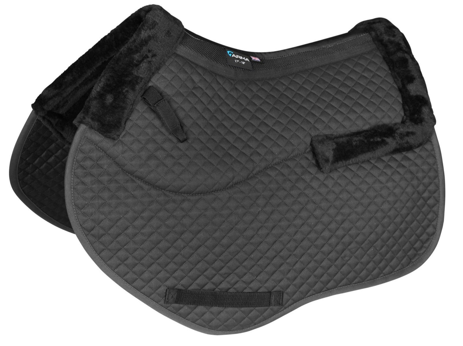 Picture of Shires ARMA Half Lined Jump Saddlecloth,  2 Sizes, 2 Colours,