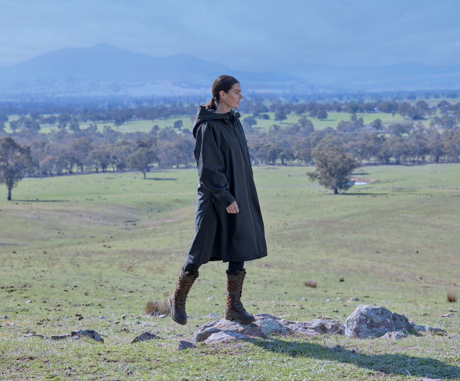 Picture of WEATHERBEETA ALL WEATHER FIELD JACKET. WATERPROOF COAT, WITH HOOD