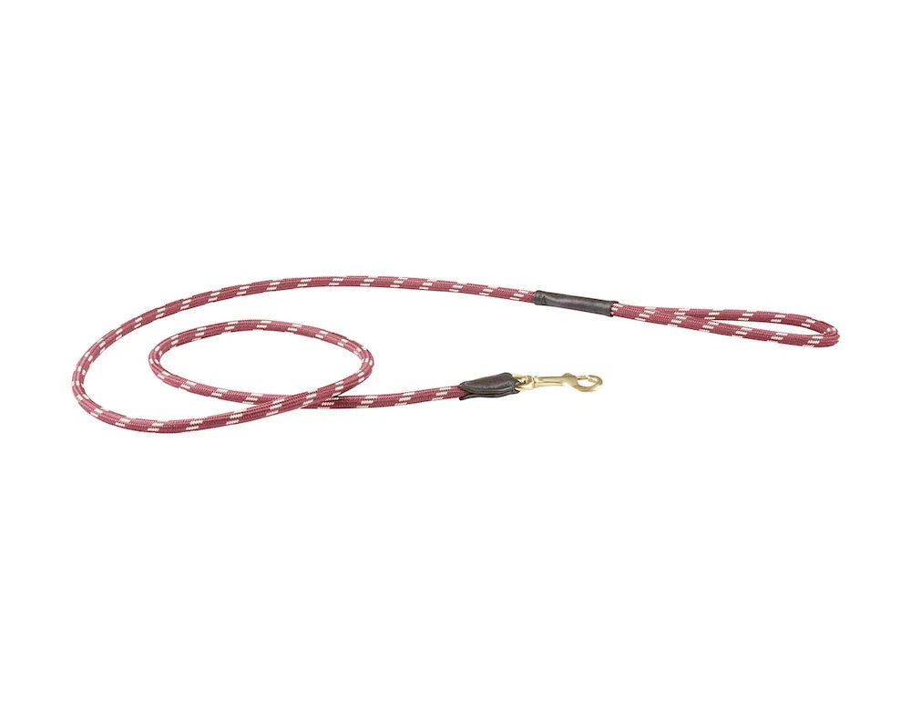 Picture of Weatherbeeta Rope Leather Dog Lead, 3 Colours.