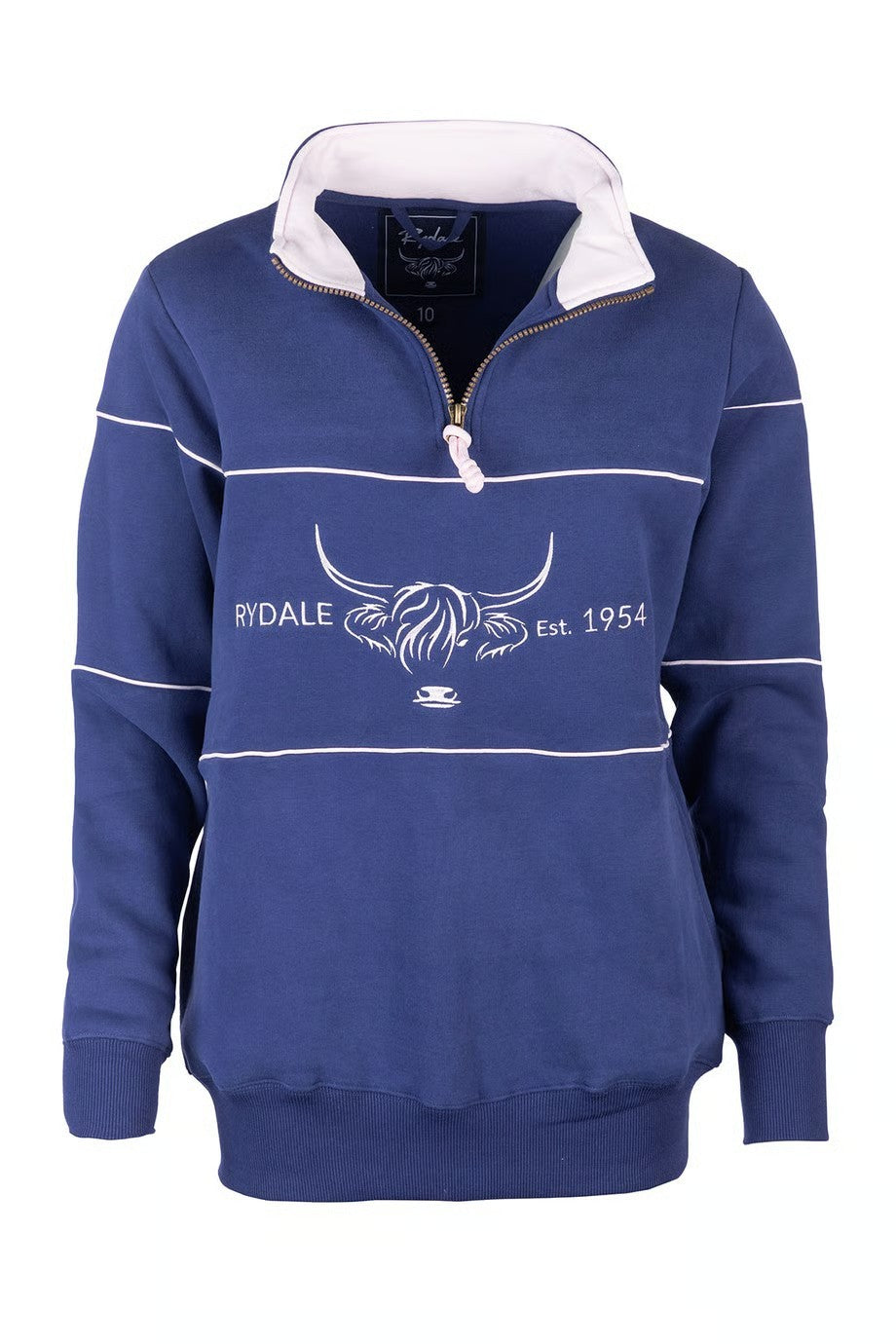 Picture of Rydale Ladies Highland Cow Sweatshirt - Byland, 10 Colour Options