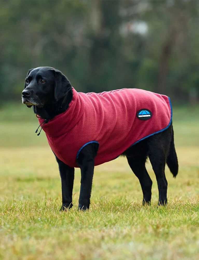 Picture of Weatherbeeta Comfitec Fleece Zip Dog Coat, 2 Colour Options, 11 Sizes.
