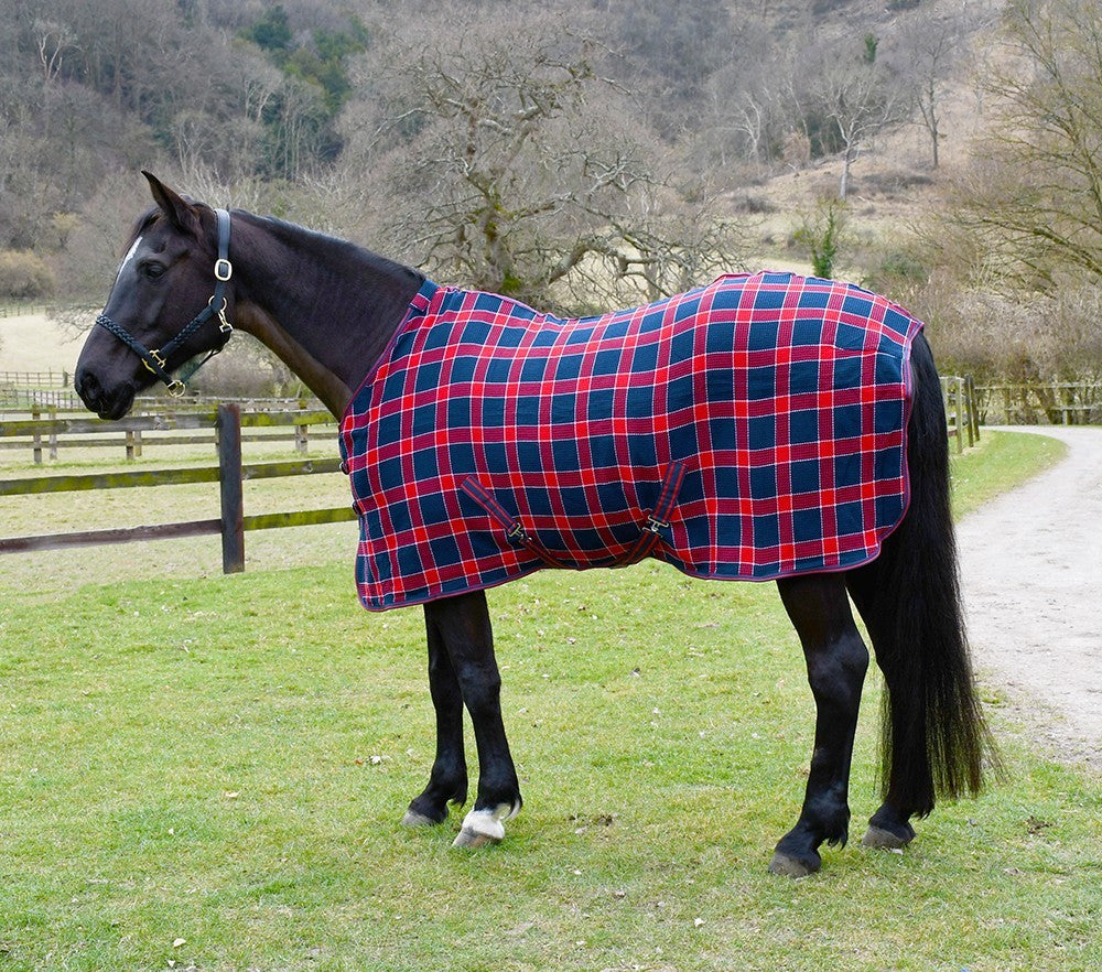 Picture of Rhinegold Smart-Tec Waffle Cooler Rug, Horse Rug, 4 Colours, Std Neck