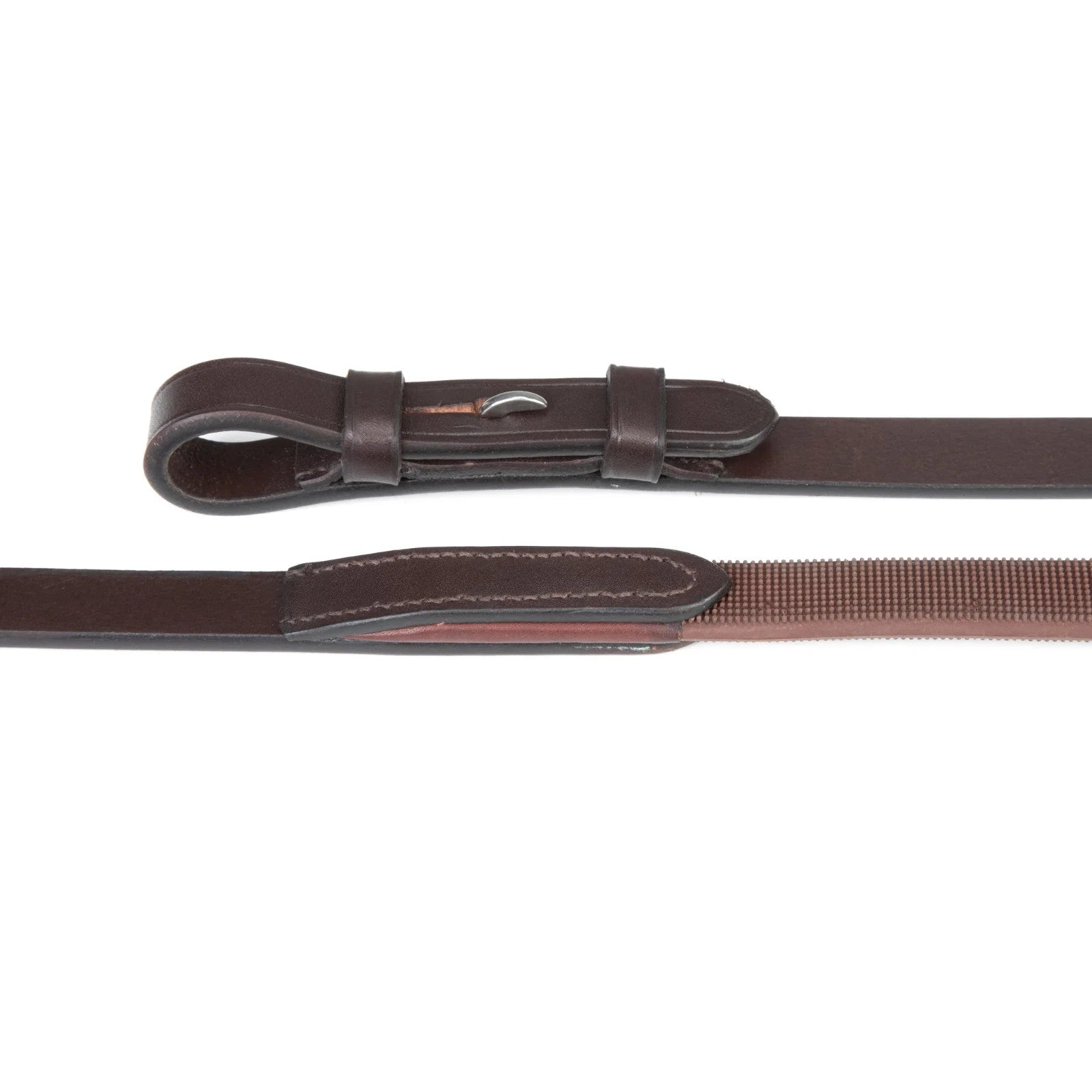 Picture of Shires Velociti LUSSO Elite Pro Reins, Black / Havana, 3 Sizes