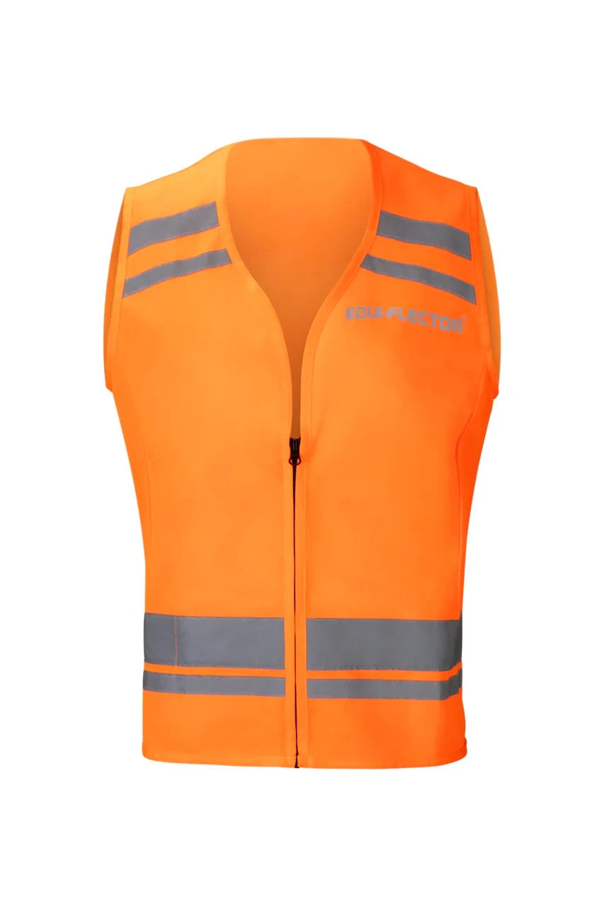 Picture of Shires EQUI-FLECTOR® Safety Vest - Child, Hi Viz Tabard Vest, Yellow or Orange.