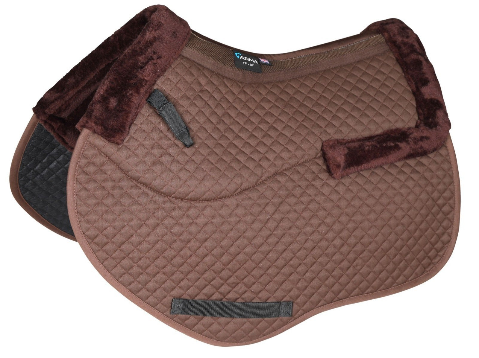 Picture of Shires ARMA Half Lined Jump Saddlecloth,  2 Sizes, 2 Colours,