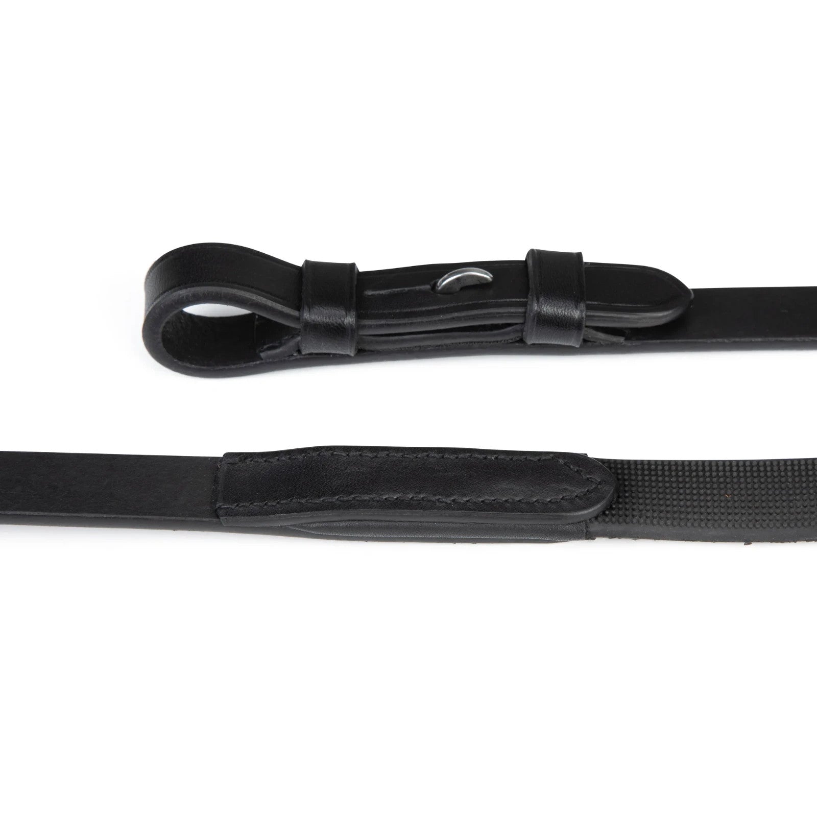 Picture of Shires Velociti LUSSO Elite Pro Reins, Black / Havana, 3 Sizes