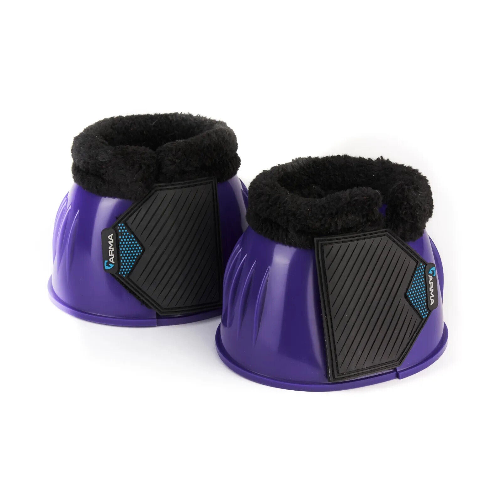 Picture of Shires Arma Comfort Gloss Horse/Pony Over Reach Boots, 4 Sizes, 9 Colours.