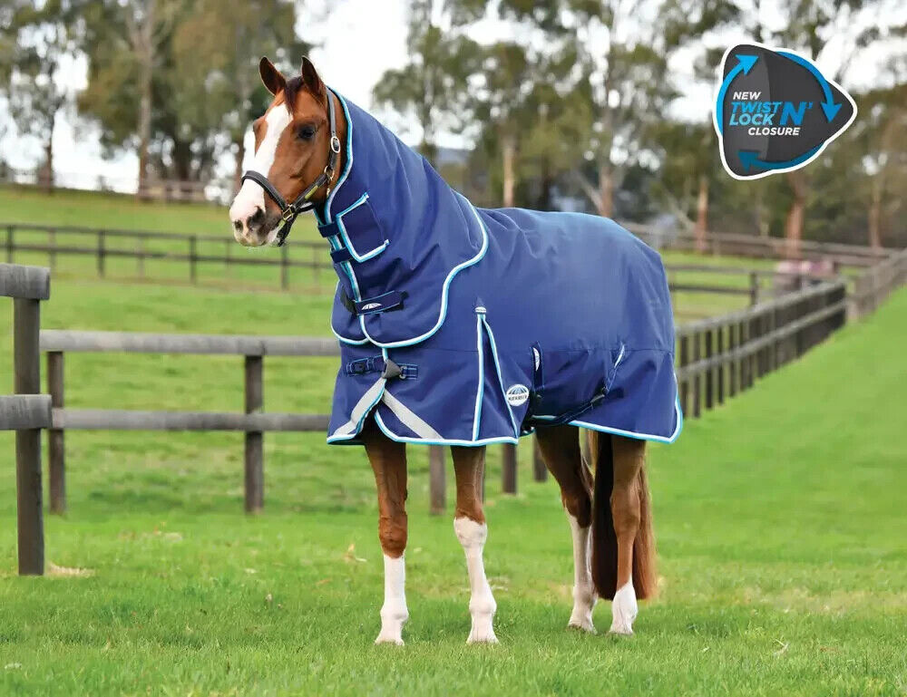 Picture of Weatherbeeta Comfitec Ultra Hardi 220g Turnout Rug,  Detach-a-Neck, 1800 Denier