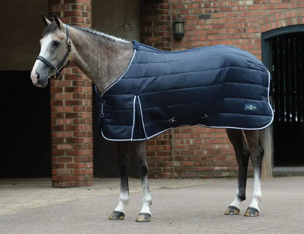 Picture of Saxon Channel Quilt 200g Stable Horse Rug, Standard Neck, Mediumweight