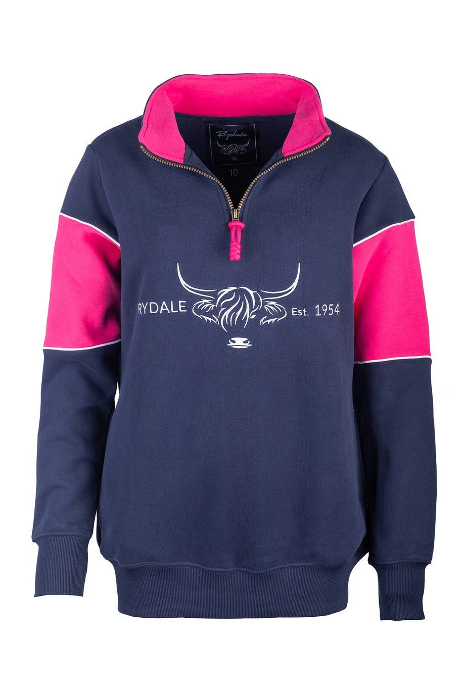 Picture of Rydale Ladies Highland Cow Sweatshirt - Byland, 10 Colour Options