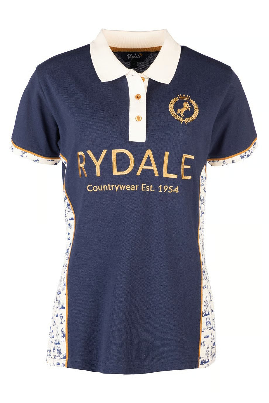Picture of Rydale Ladies Equestrian Polo Shirt ,  6 Colour Options