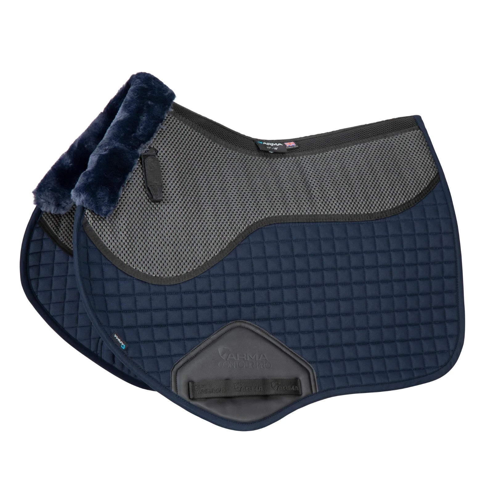 Picture of Shires ARMA Soft Grip Jump Saddlecloth,  2 Sizes, 3 Colours,