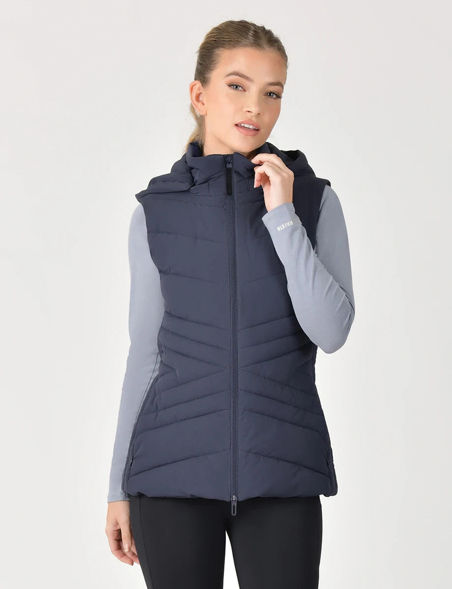Picture of Weatherbeeta Insulated Ladies Vest/Gilet, Removable Hood, Showerproof,