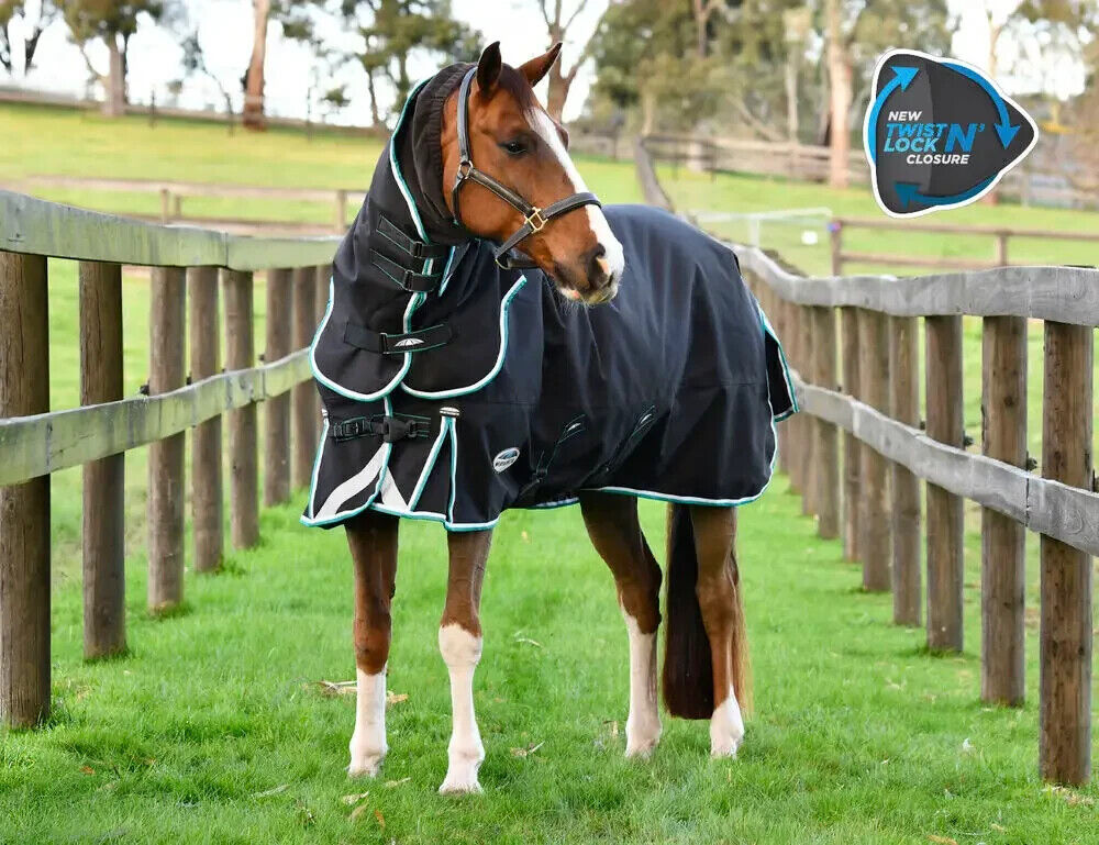 Picture of Weatherbeeta Comfitec Ultra Comfi 100g Turnout Rug,  Detach-a-Neck, 1800 Denier