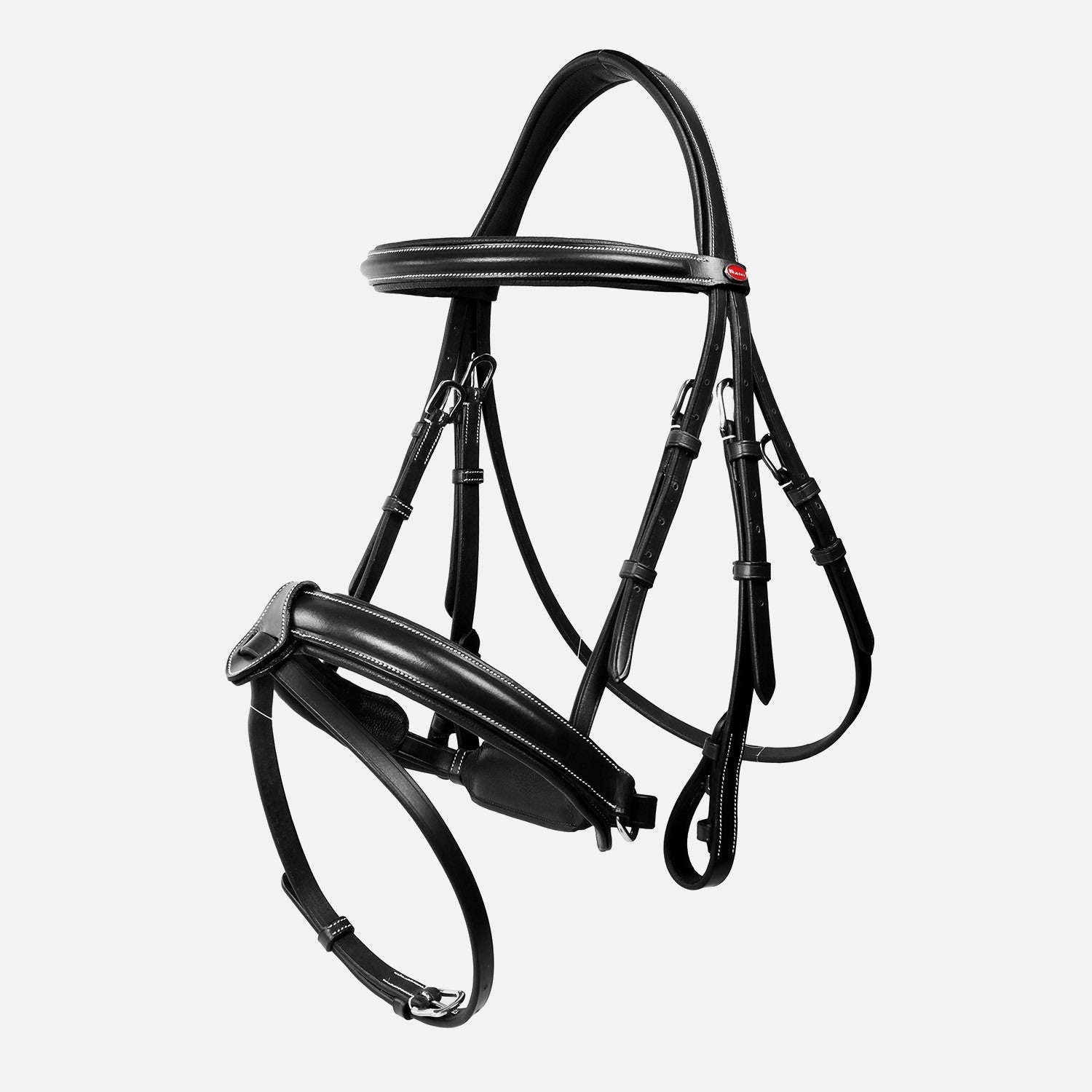 Picture of Whitaker BR048A Eastwood Crank Snaffle Bridle with Reins, 2 Colours, 3 Sizes