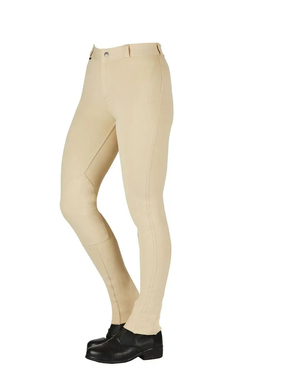 Picture of SAXON Girls WARM UP COTTON JODHPURS II, Childs, 4 Colour Options.
