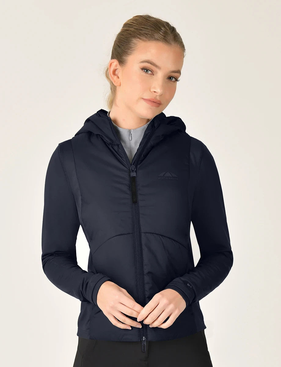 Picture of Weatherbeeta Hybrid Padded Ladies Jacket, Coat With Hood, Slim Fit