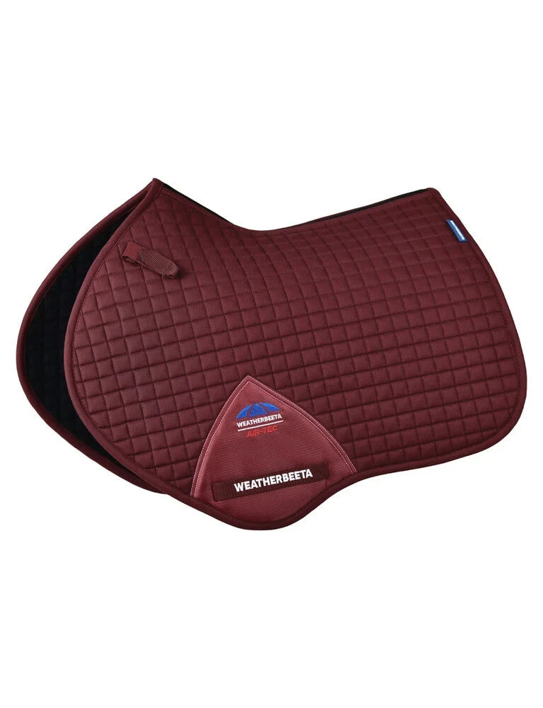 Picture of WeatherBeeta Prime Air-Tec Jump Shaped Saddle Pad, 18 Colours, 2 Sizes