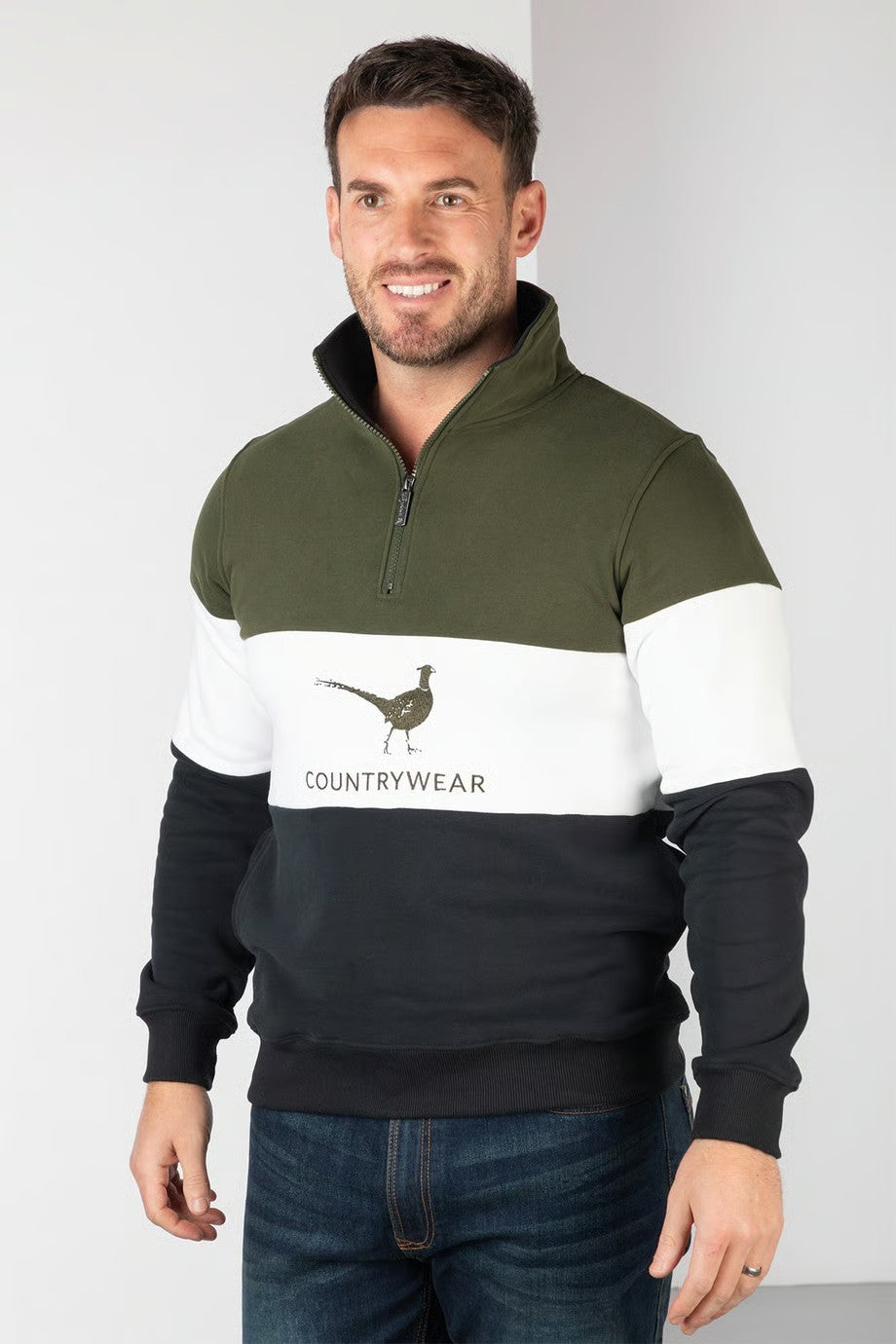 Picture of Rydale Men's Sweatshirt - Byland - Pheasant - 5 Colour Options