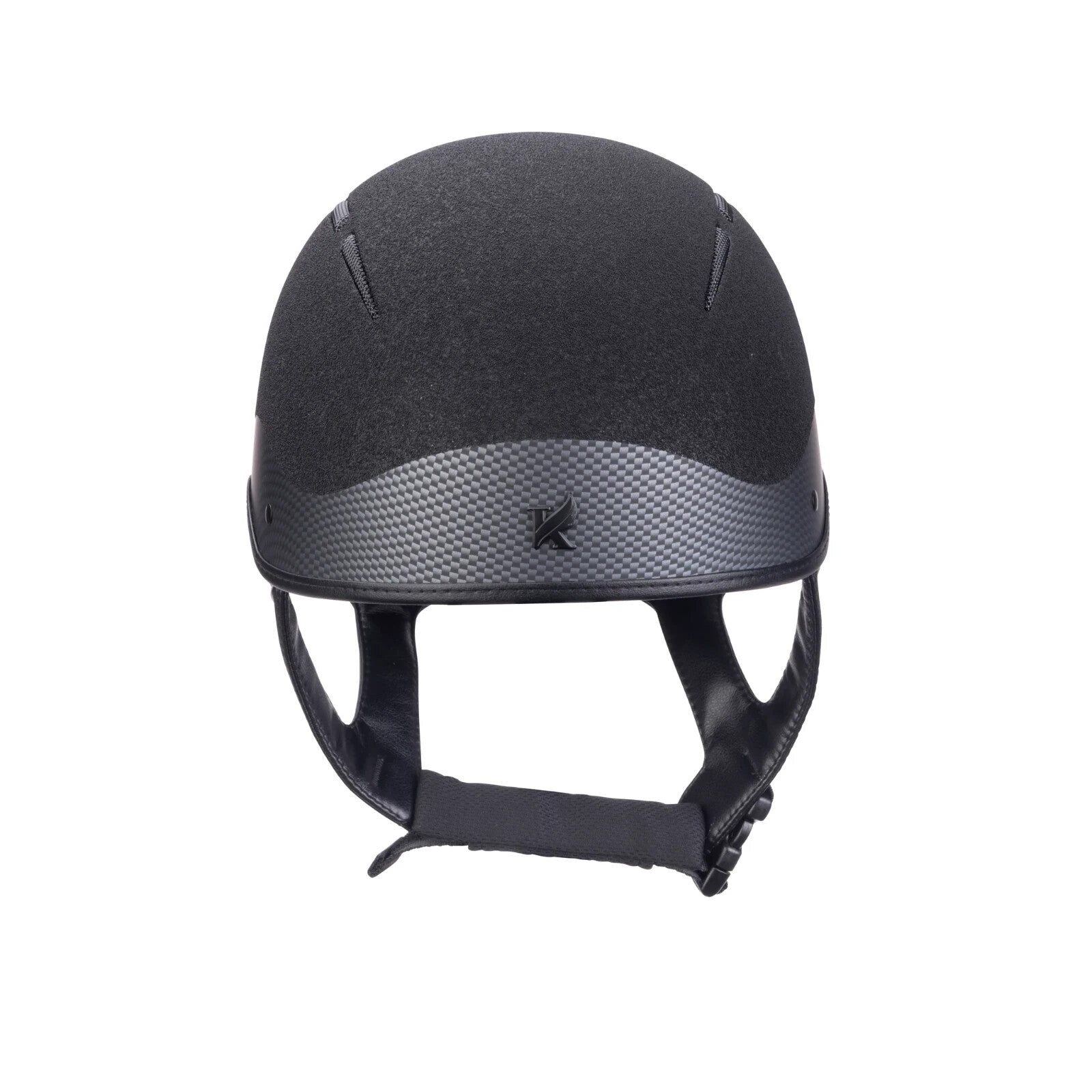 Picture of Shires Karben Graphite Luxe Jockey Skull Hat, PAS015, Kitemarked, CE