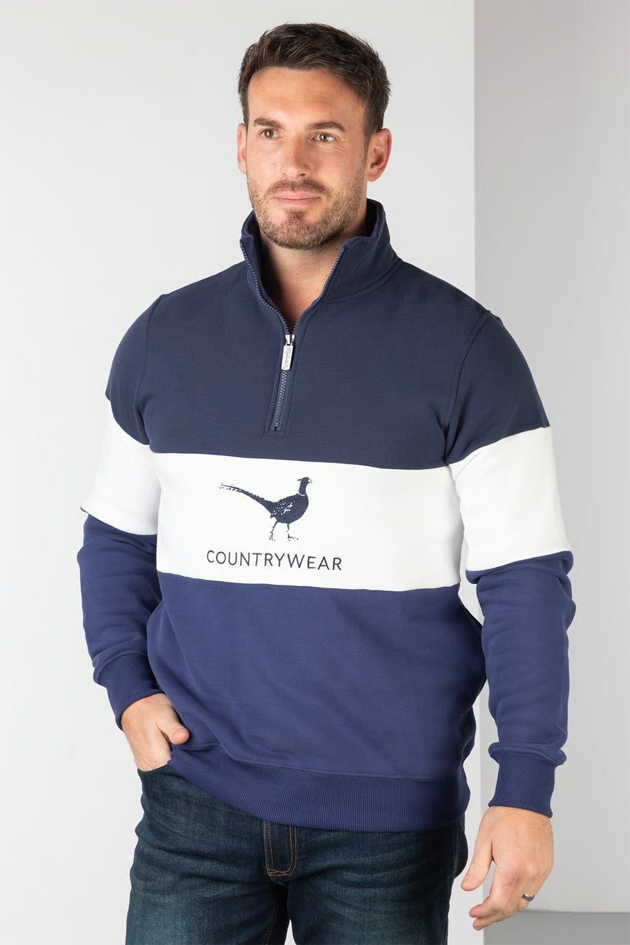 Picture of Rydale Men's Sweatshirt - Byland - Pheasant - 5 Colour Options