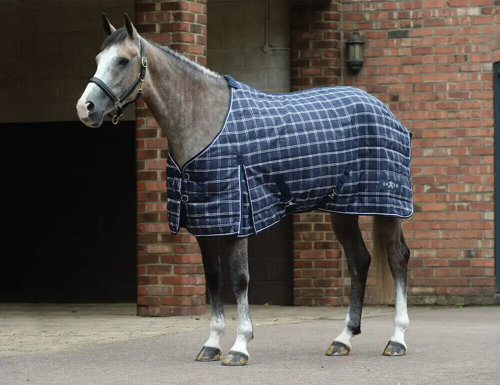 Picture of Saxon 1200D PP 200g Stable Horse Rug, Standard Neck, Mediumweight