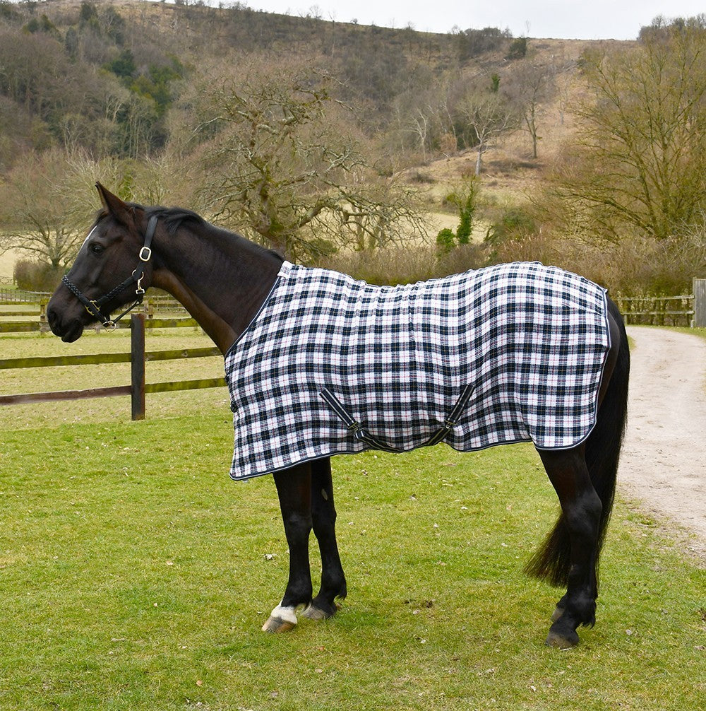 Picture of Rhinegold Smart-Tec Waffle Cooler Rug, Horse Rug, 4 Colours, Std Neck
