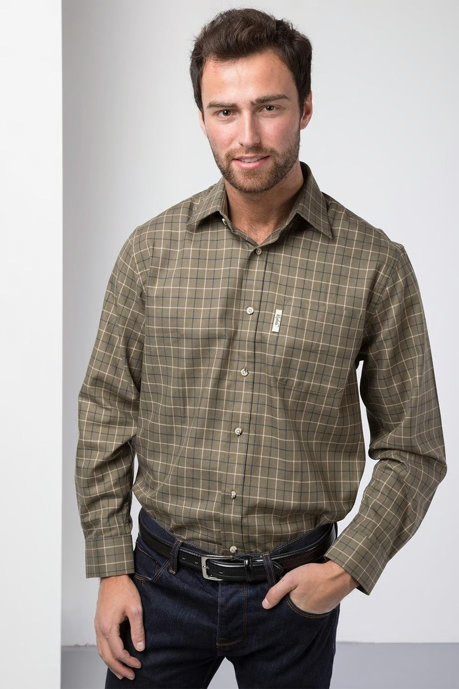 Picture of Rydale Men's Country Long Sleeved Check Shirt - Gransmoor, 2 Colours